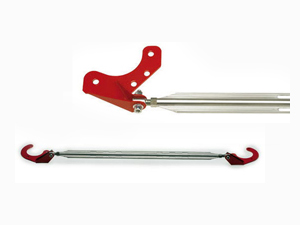 Barre anti-rapprochement Alu renforcée avec flasques acier