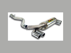 Silencieux AR sortie droite et gauche OO diamètre 80mm (à monté obligatoirement en kit avec partie AV et partie centrale 
ou seul avec raccord pour central origine)- 1248.33 HT