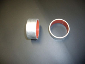 Bagues de coulisse amortisseur (diamètre 41) 2 x 35.01 HT - 70.02 HT