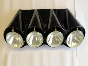 Rampe de capot PRODRIVE complète avec cibié diam 200 et Xénon