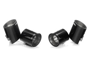 Sorties à monter sur silencieux AR AKRAPOVIC en Carbone diamètre 85 mm - 1039.50 HT