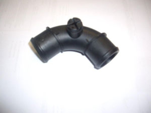 Coude 90° haut radiateur avec purge pour durite supérieure - 17.56 HT